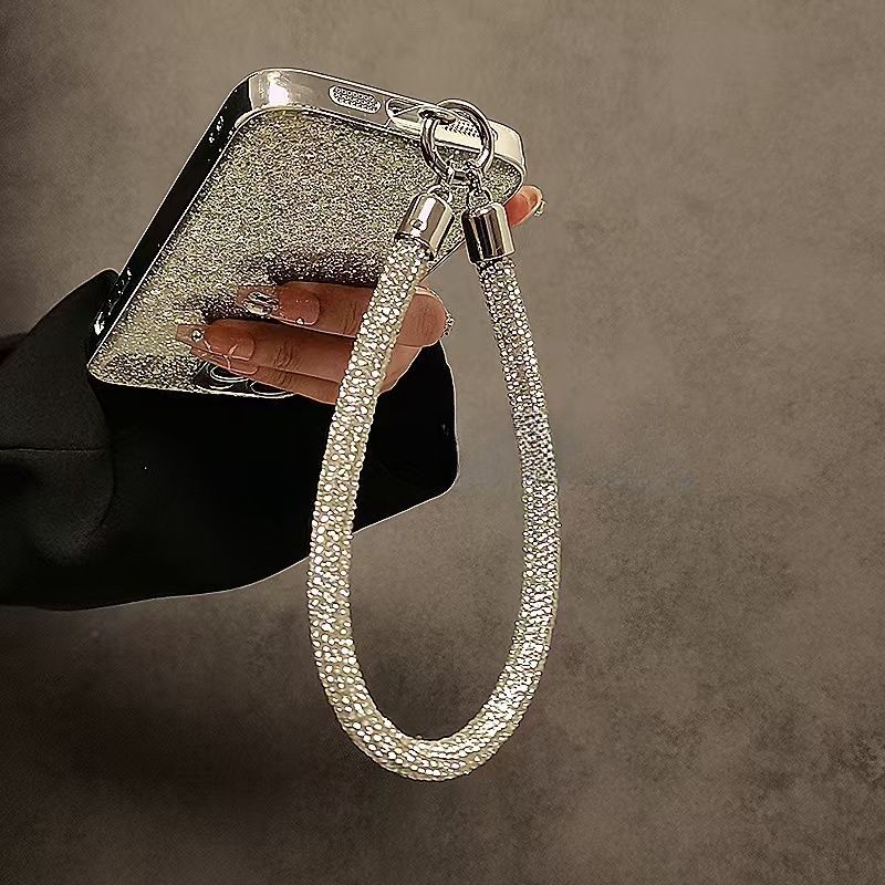 Rhinestone-accentierte Handtaschenriemen Karnz
