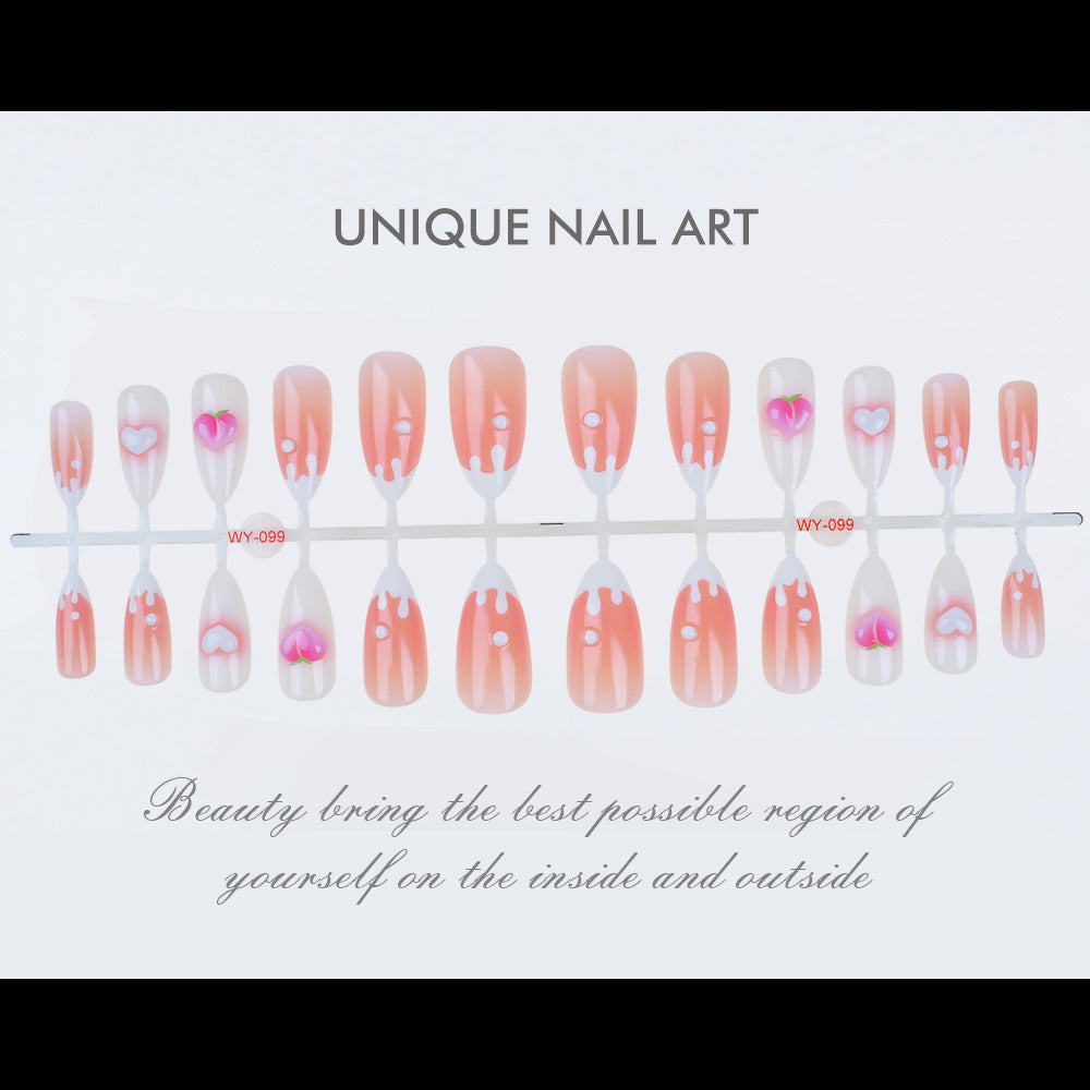 Dekoratives Press-On Nagelset Karnz