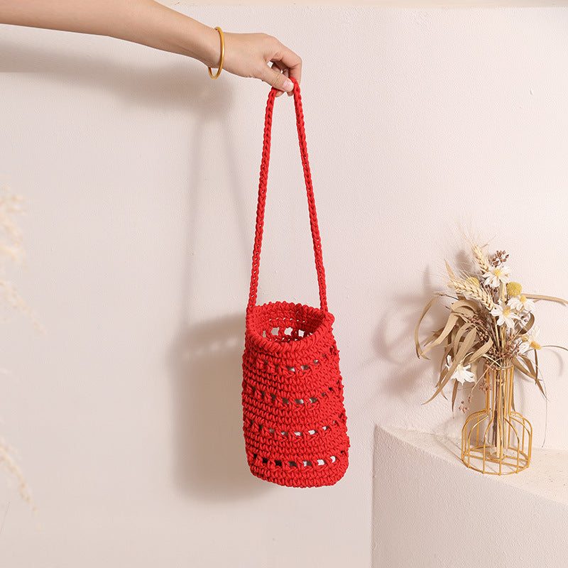 Damen Handgefertigte Makramee Tasche Karnz