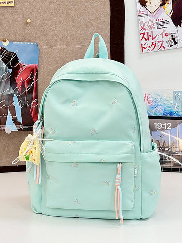 Charmanter bestickter Schulrucksack