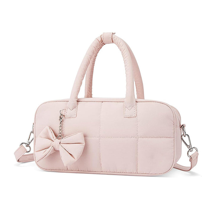 Gepolsterte Handtasche mit Modischem Schleifendetail Karnz