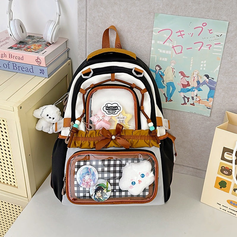 Multi-Funktionaler Transparenter Front-Rucksack Karnz