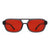 Damen Sportliche Sonnenbrille im modernen Look mit starkem UV-Schutz Karnz