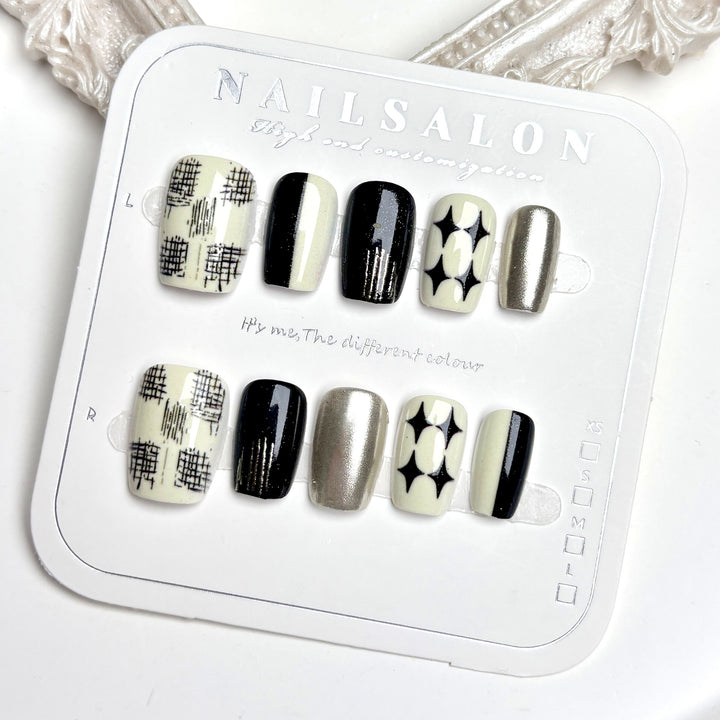 Mode Press-On Nagelset