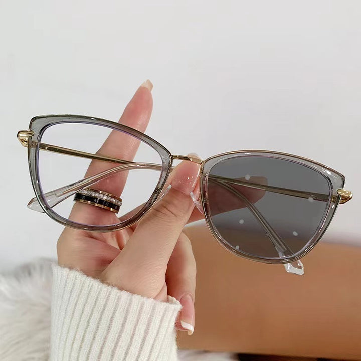 Damen modische Cat-Eye Sonnenbrille mit UV-Schutz und ergonomischem Design Karnz