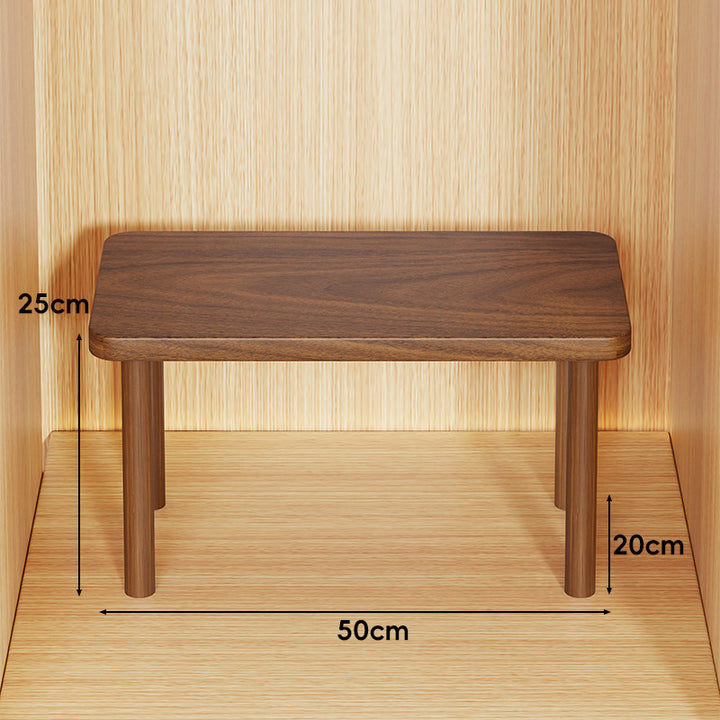 Verstellbarer Mehrhöhe Holz Monitorständer und Desktop Regal