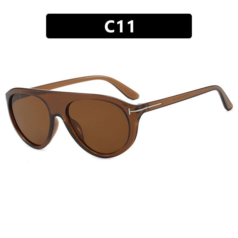 Damen Cat-Eye Sonnenbrille mit schützendem UV-Filter und verspiegelten Gläsern Karnz