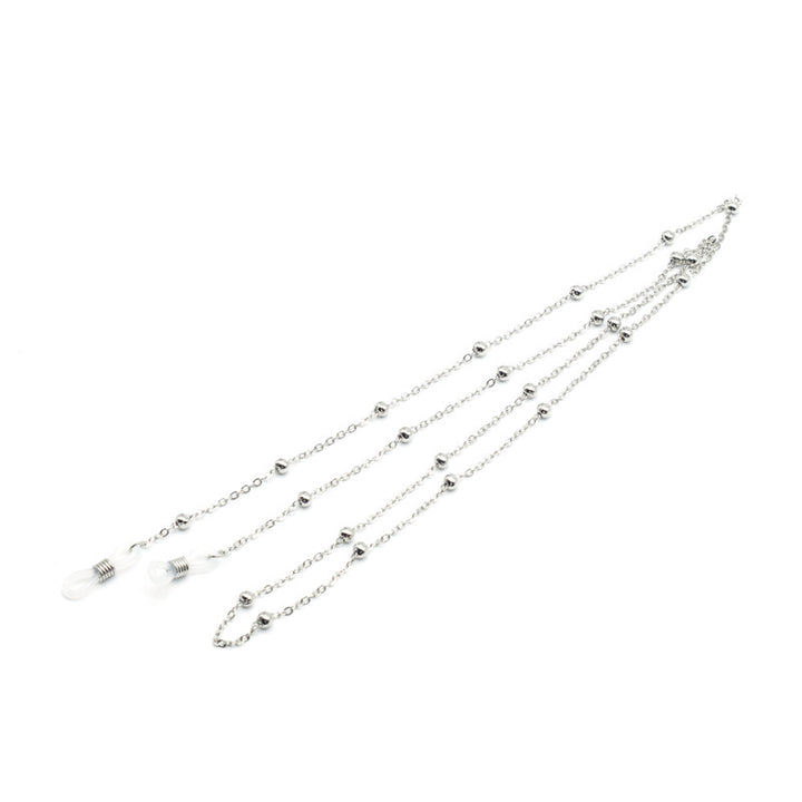 Gestufte Metallische Brillen Kette Karnz