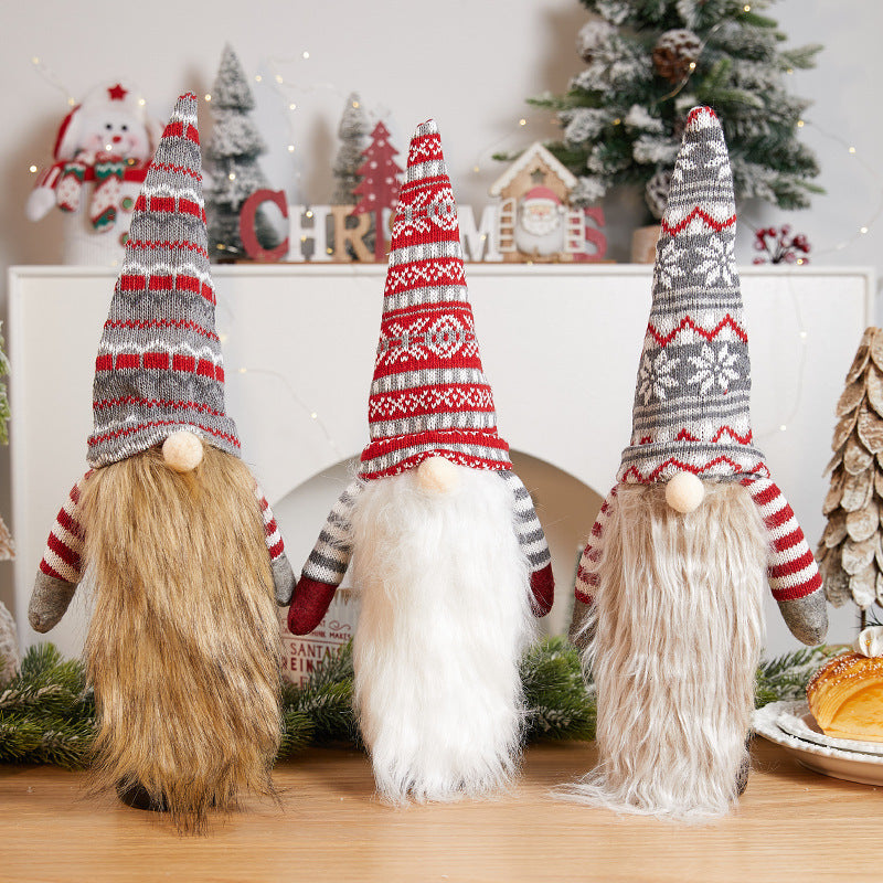 Dekorative Flaschenwärmer im Weihnachtsmann-Design Karnz