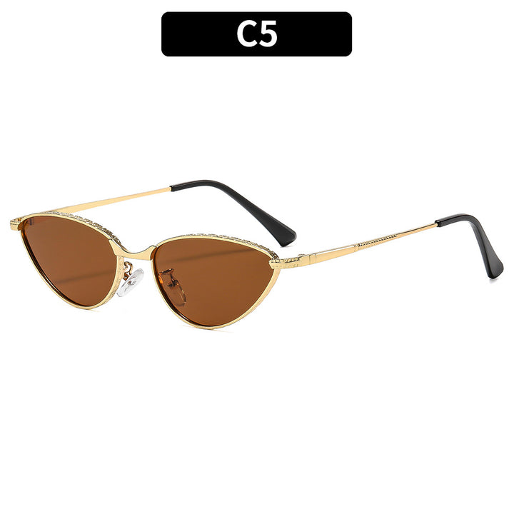 Elegante von der Vintage inspirierte Katzenaugen-Sonnenbrille