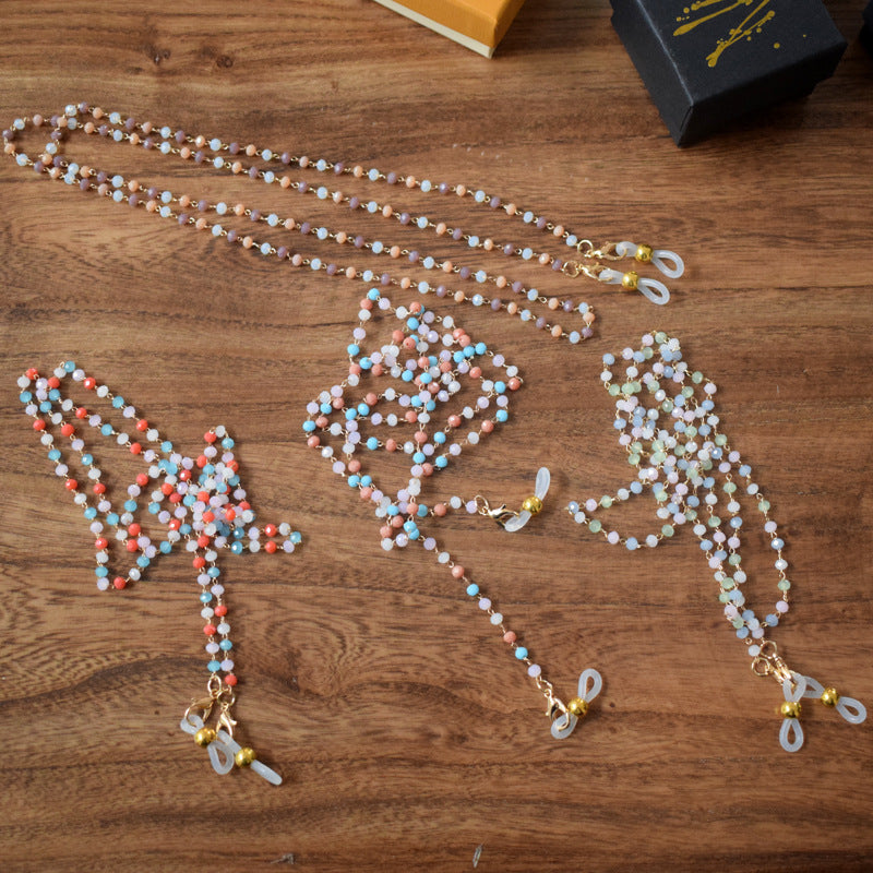 Multi-Color Beaded Eyewear Chain Karnz