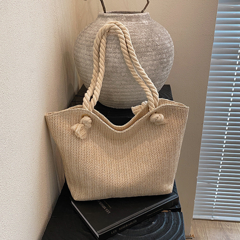 Chic handgewebte Strandtasche Karnz