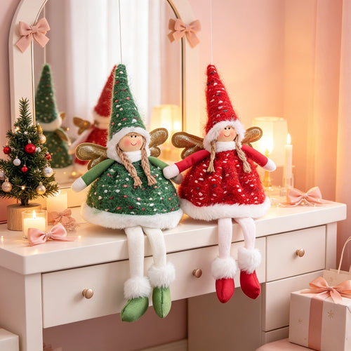 Dekorative Weihnachtsengel Figur
