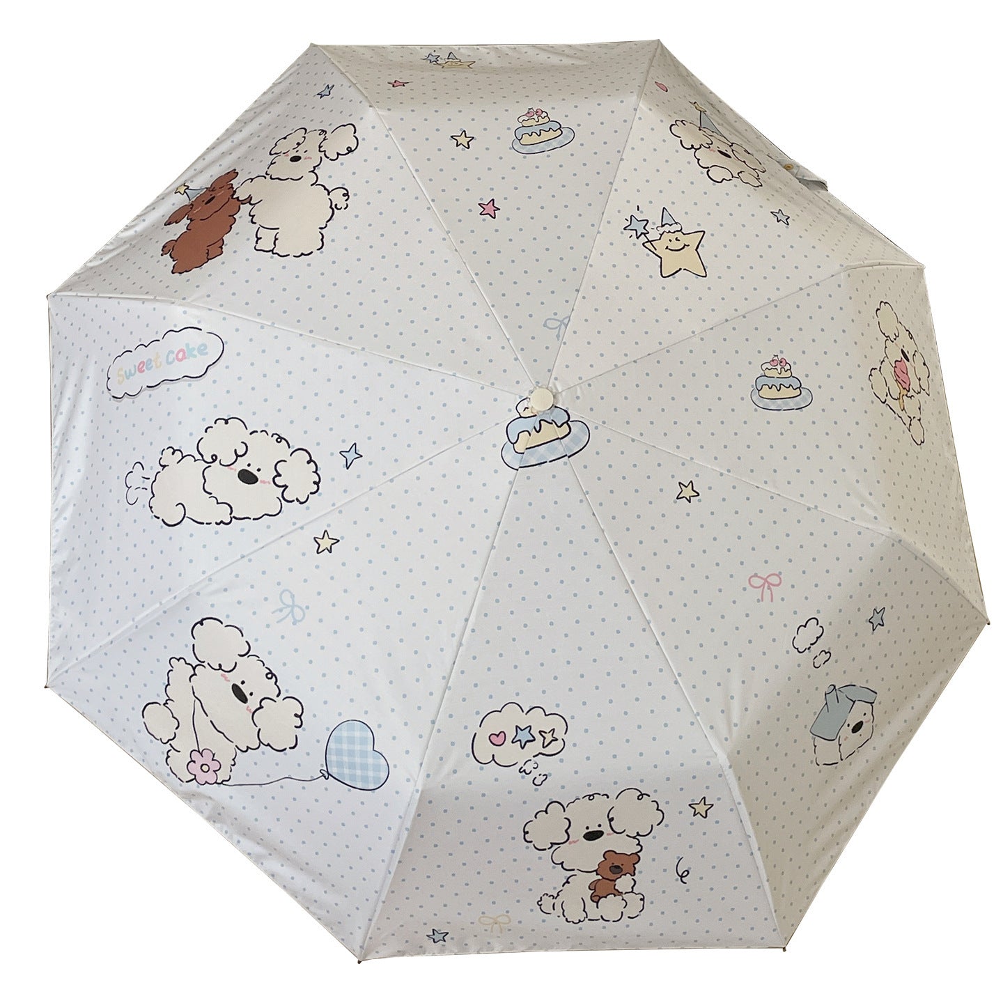 Damen Faltbarer Regenschirm mit verspieltem Tierdesign Karnz