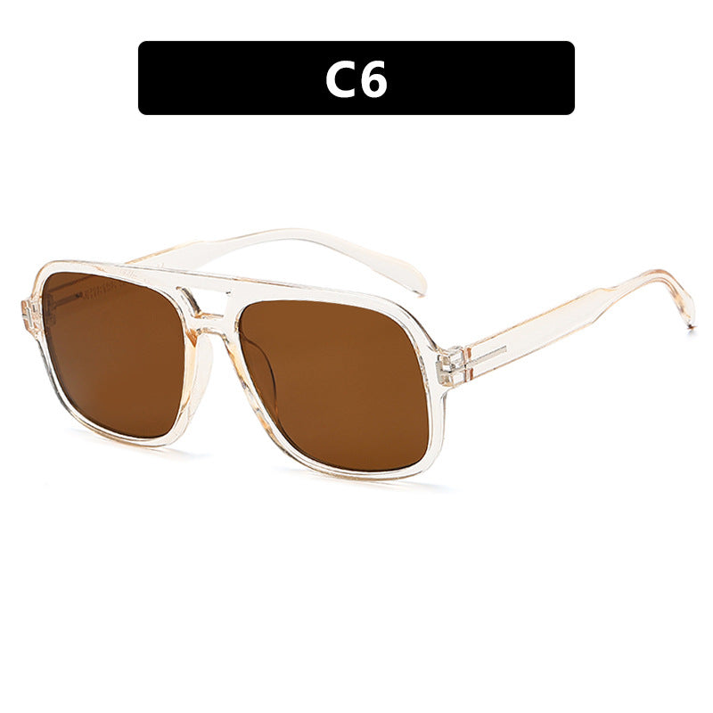 Damen Sonnenbrille im markanten, kantigen Design mit UV-Schutz Karnz