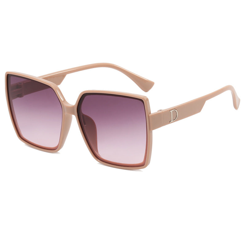 Damen Oversized-Sonnenbrille mit stylishem Rahmen Karnz