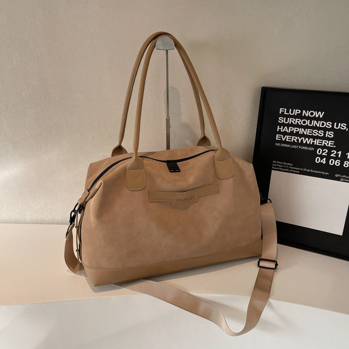 Stylische Leder Reisetasche