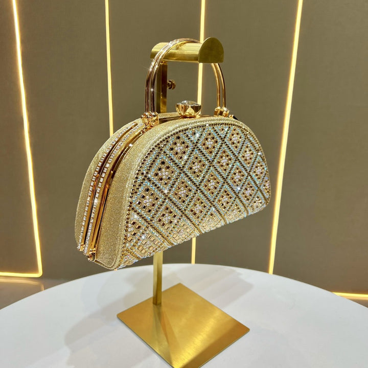 Vintage Inspirierte Bejeweled Abend-Handtasche