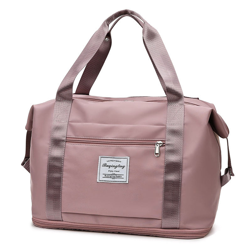Vielseitige Reise Gym Duffle Bag mit verstellbaren Trägern und mehreren Taschen Karnz