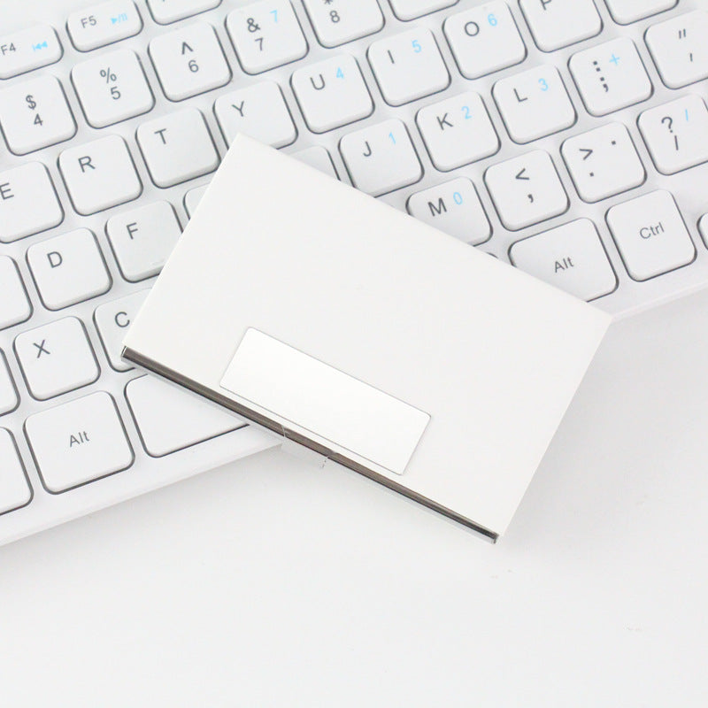 Stylischer Leder Visitenkartenhalter