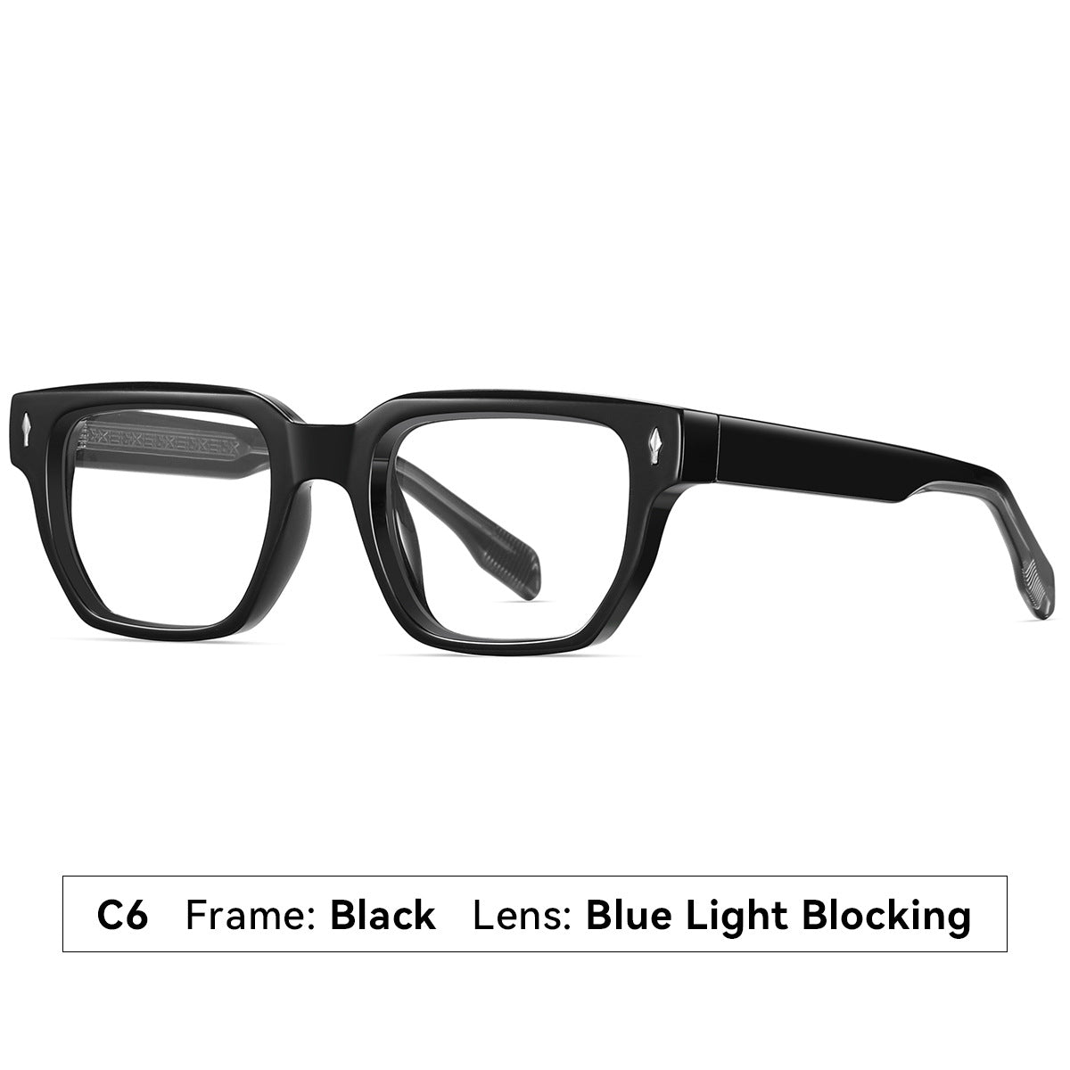 Damen Sonnenbrille im modernen, eleganten Quadratdesign Karnz