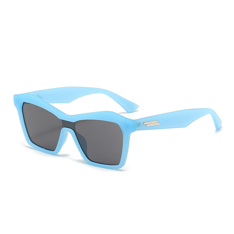 Damen Modische Sonnenbrille im modernen geometrischen Design Karnz