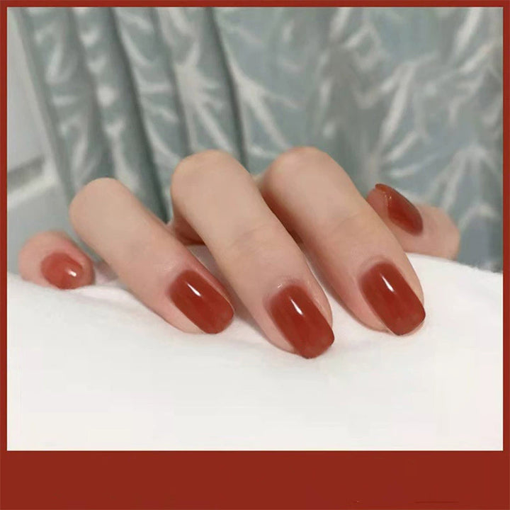 Glänzendes Press-On Nagelset Karnz 1790727558