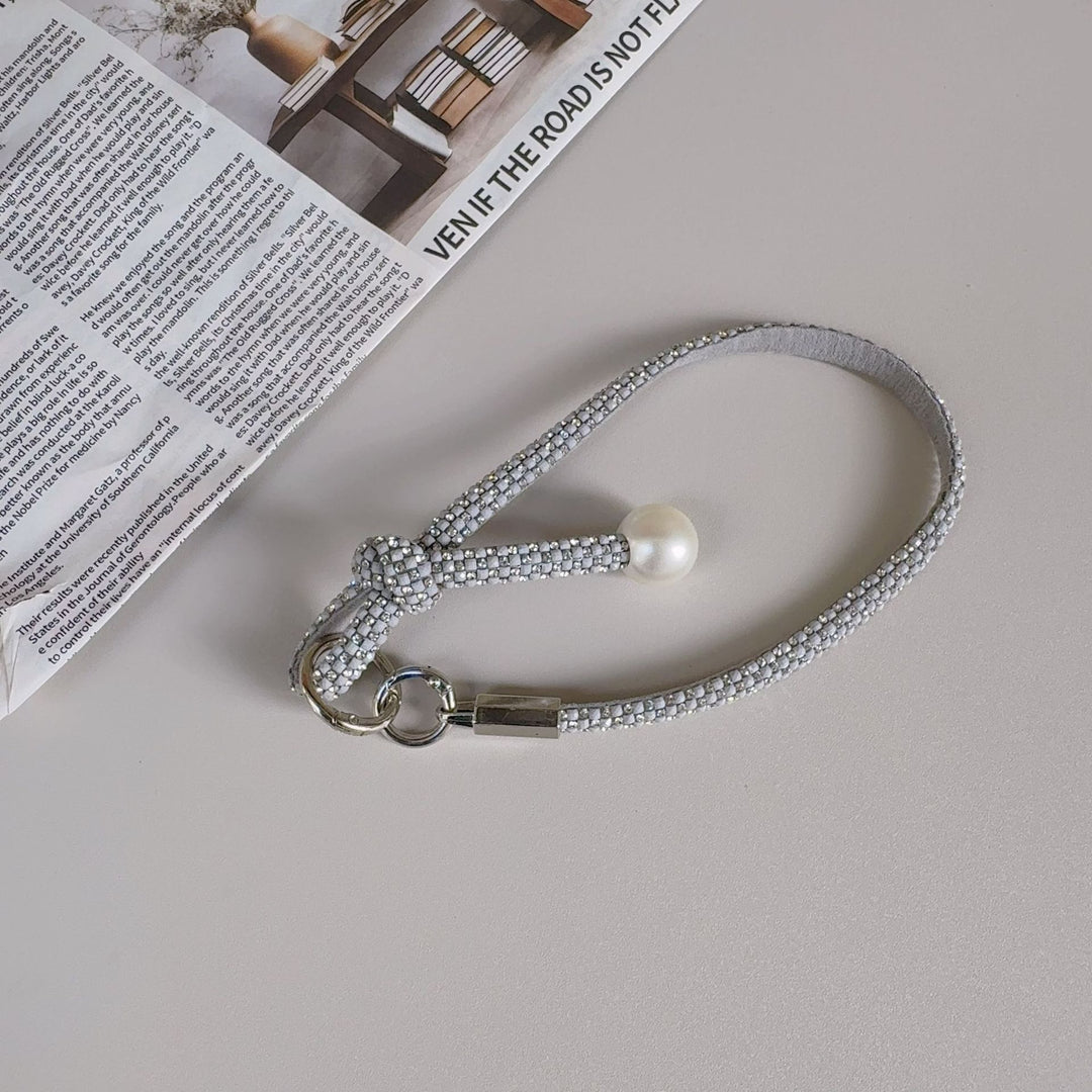 Elegante geknotte Perlenarmband-Band Karnz