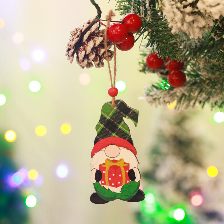Dekorative Weihnachtsgnom Anhänger Karnz