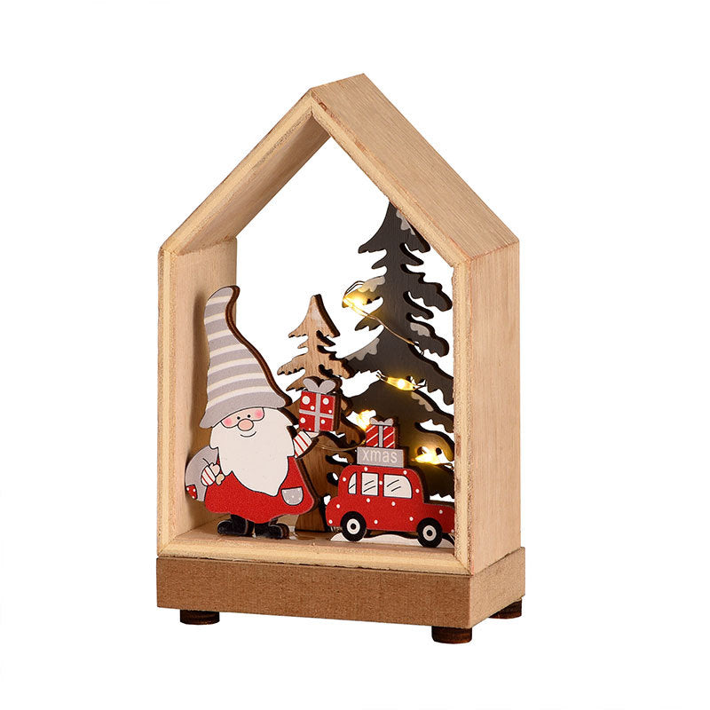 Weihnachtlich dekorative Laterne Karnz