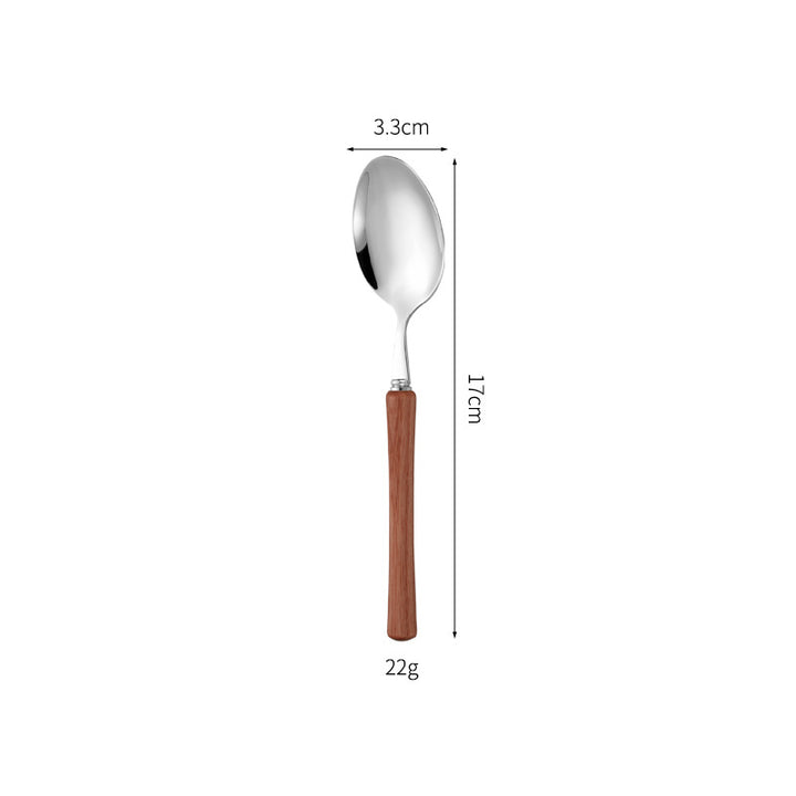 Eleganter Esslöffel mit Ergonomischem Holzgriff Karnz