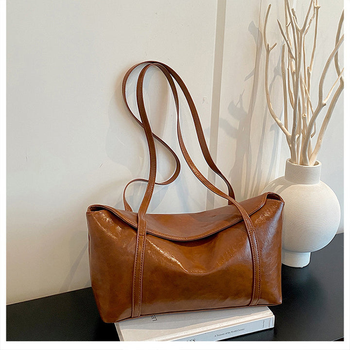 Stylische Leder Umhängetasche