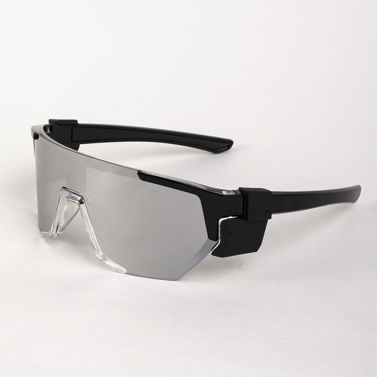 Damen Sportsonnenbrille im modernen futuristischen Design mit polarisierenden Gläsern Karnz