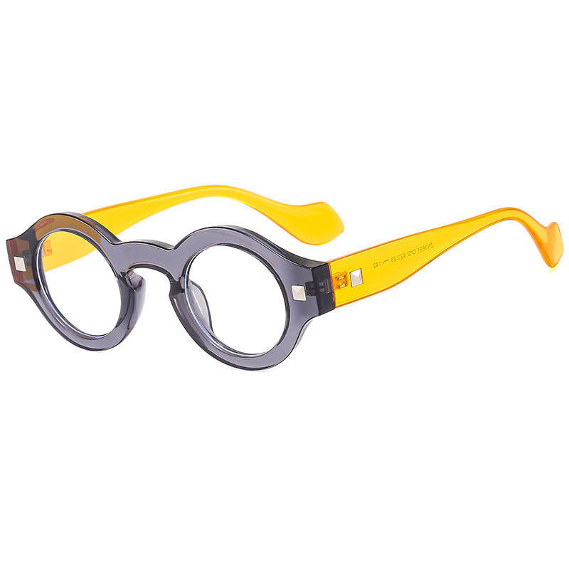 Damen stilvolle optische Brille mit einzigartigem Muster und hochwertigem Rahmen Karnz