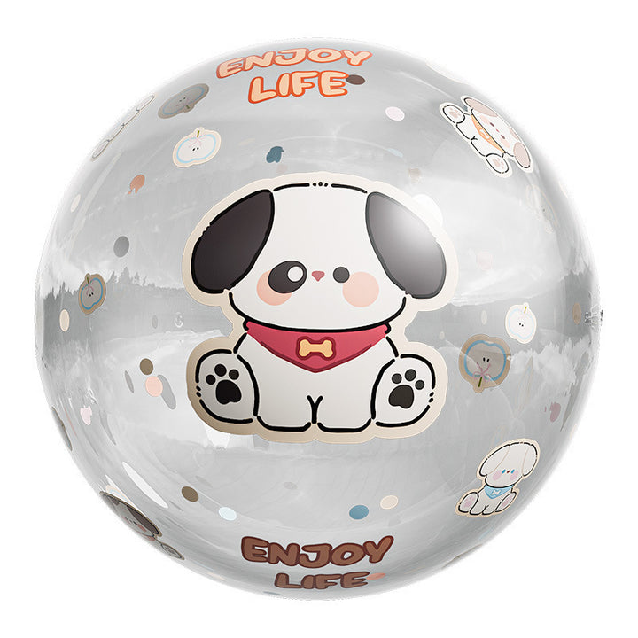 Unisex Aufblasbare Spielball mit fröhlichem Bärenmotiv Karnz
