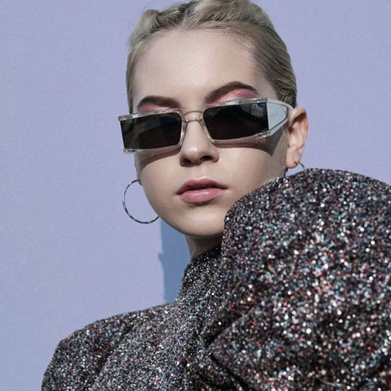 Damen futuristische sportliche Sonnenbrille Karnz