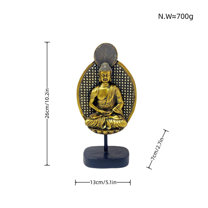 Dekorative Buddha Statue Karnz