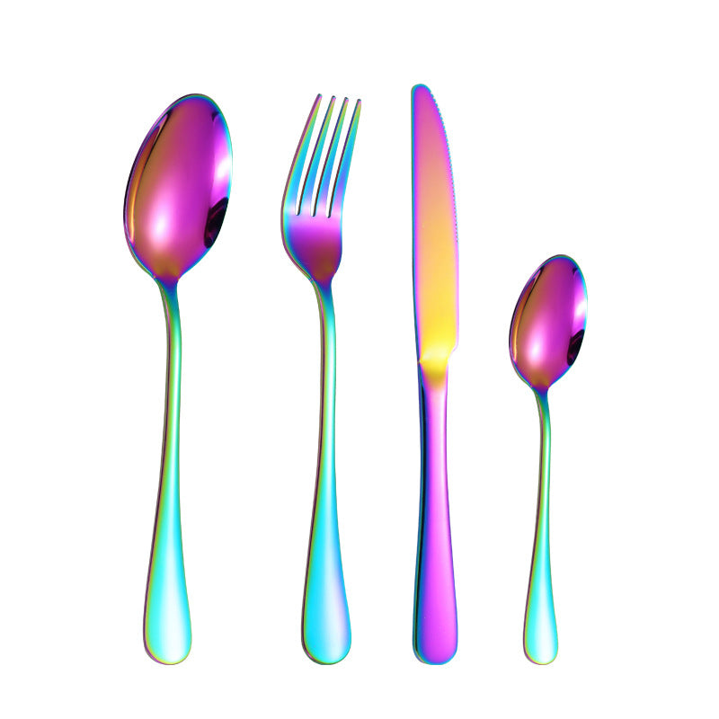 Elegantes Edelstahl-Besteckset mit Ergonomischem Griff Karnz