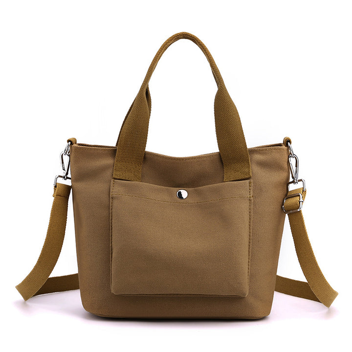 Kompakte Multi-Funktions-Canvas-Handtasche Karnz