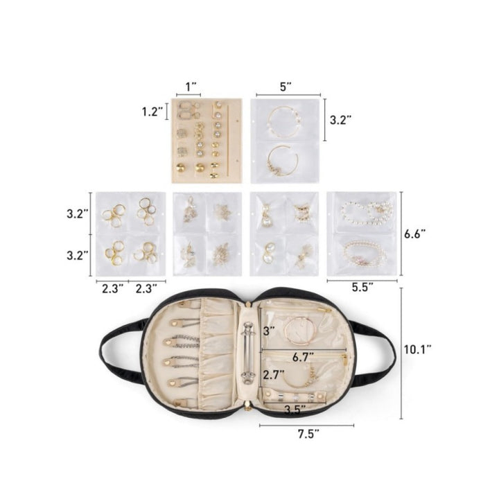 Schmuck-Organizer-Tasche Karnz