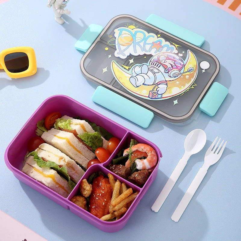 Spaß-Themen Cartoon Bento Lunchbox