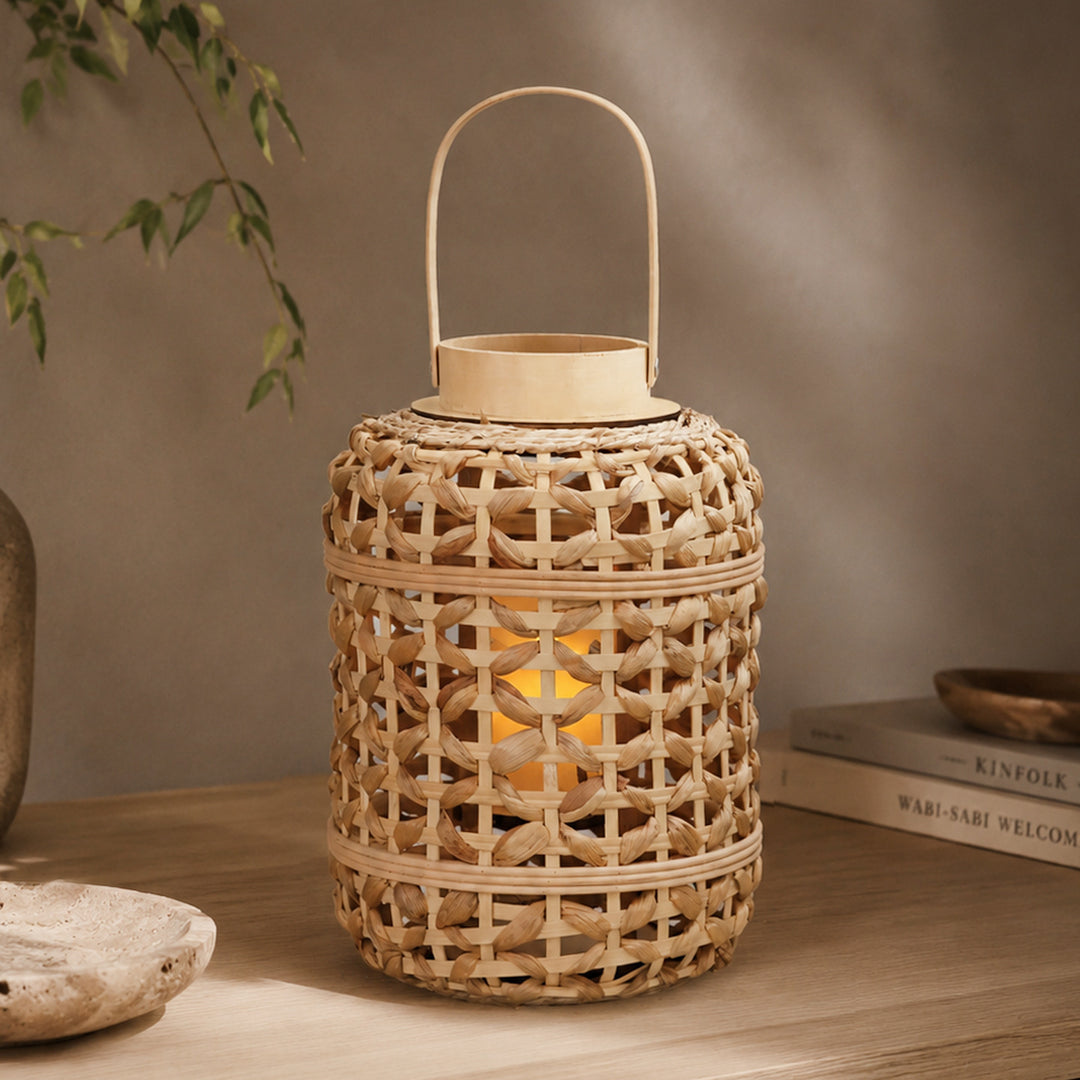 Dekorativer Rattan-Laterne Karnz