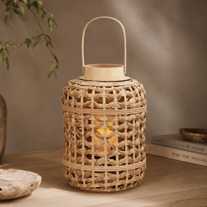 Dekorativer Rattan-Laterne Karnz