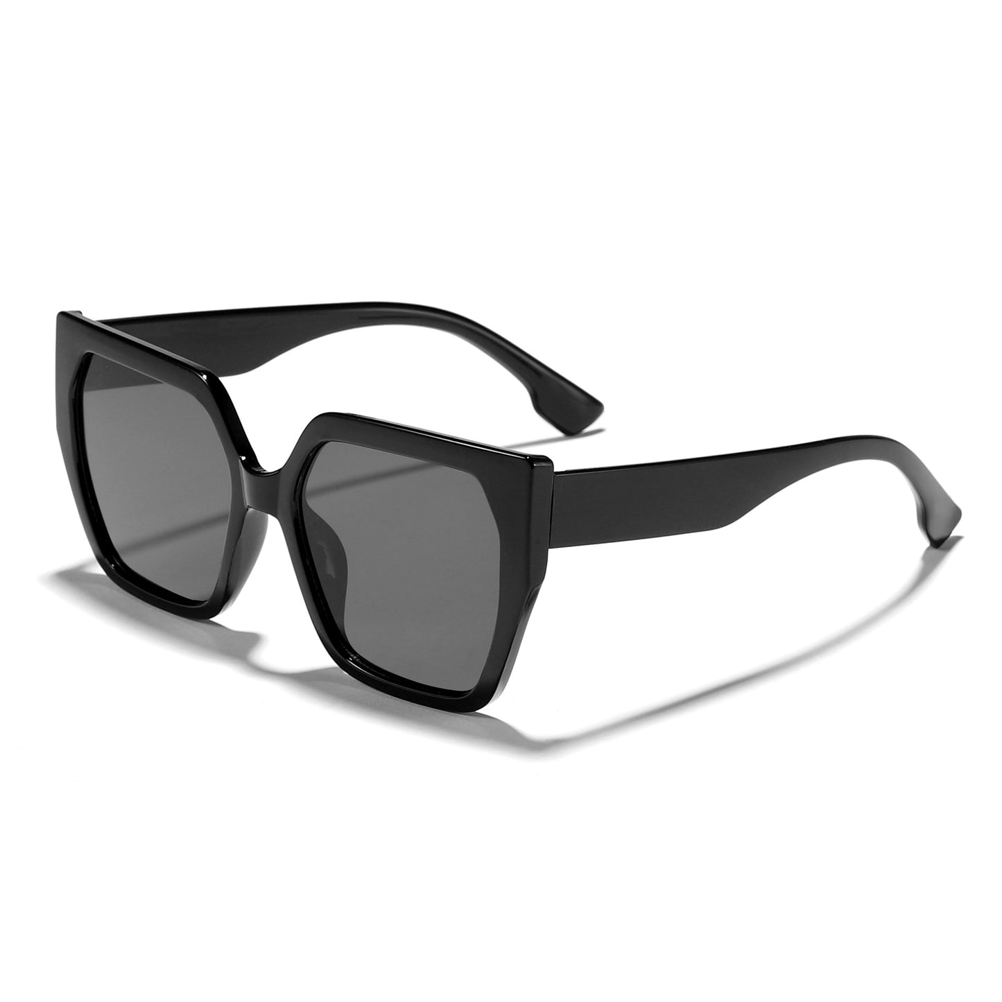 Damen oversized quadratische Sonnenbrille mit herausragendem Komfort und modischem Design Karnz