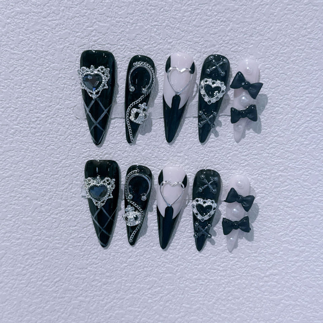 Glamouröse Nagelkunst Verlängerungen