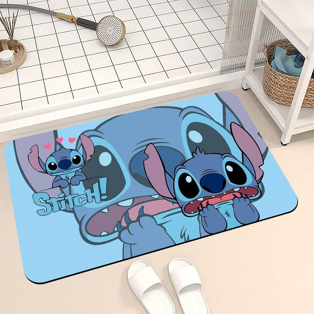 Cartoon Charakter Badteppich