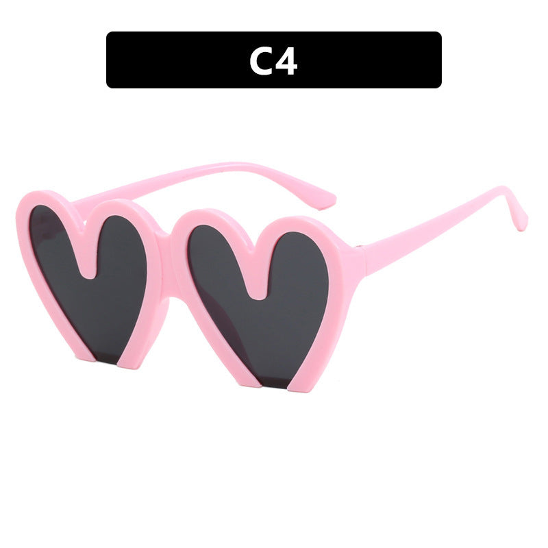 Damen Herzförmige Sonnenbrille Karnz 1780928954