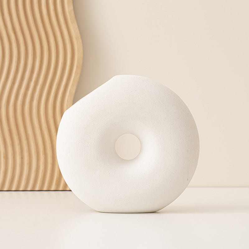 Moderne Minimalistische Keramikskulptur