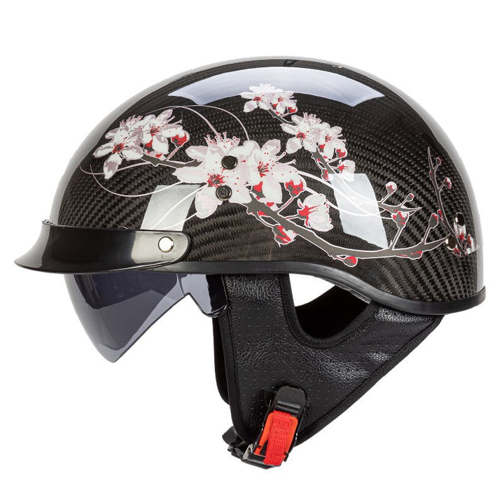 Grafisches Sicherheits-Schädel-Design Motorradhelm Karnz