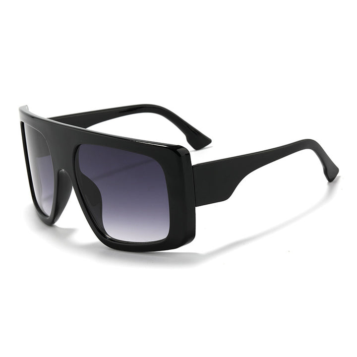 Oversized quadratische Rahmen Sonnenbrille